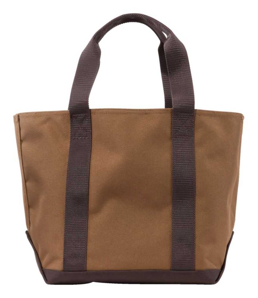 Hunter's Tote Bag, Open-Top Maple Brown Medium, Nylon/Plastic L.L.Bean