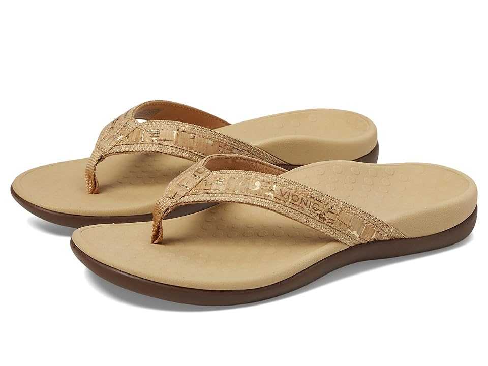 VIONIC Tide II (Gold Cork) Women's Sandals