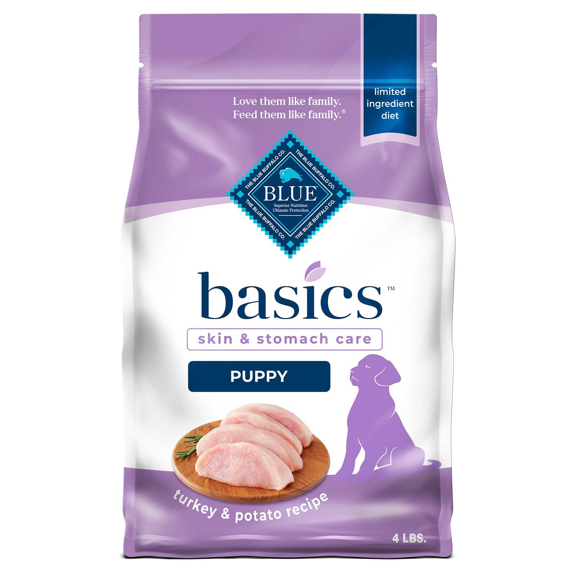 Blue Buffalo Basics Skin & Stomach Care Puppy Turkey & Potato