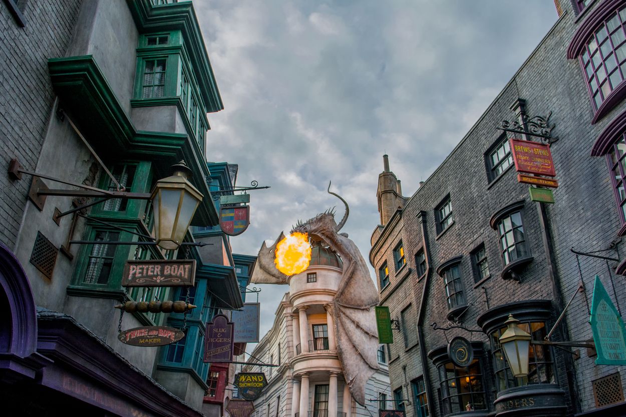 Diagon Alley in Universal Studios Florida