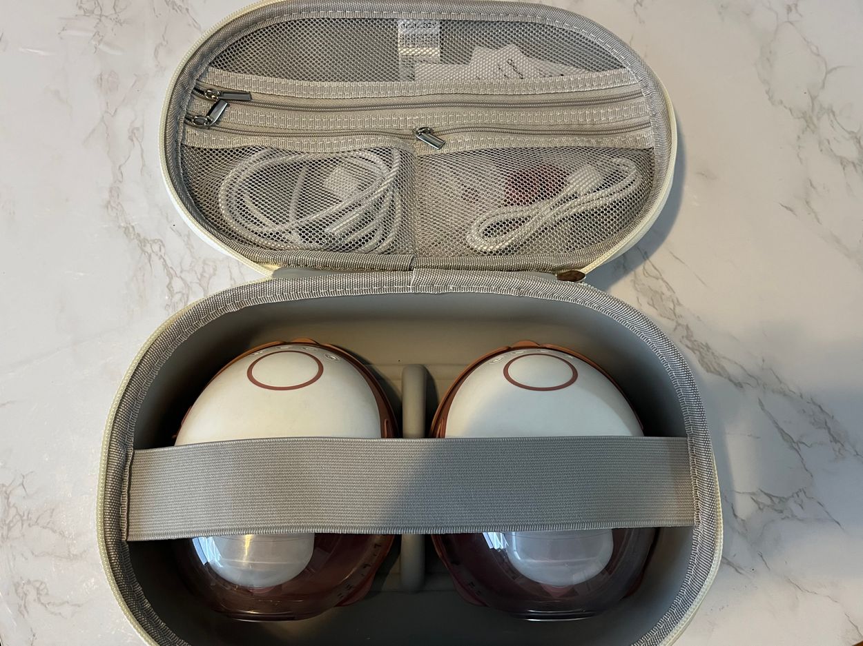 breast pump in carry case